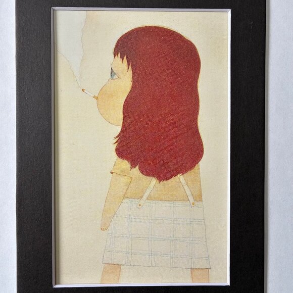 Chronicle Books Other - NWT ART PRINT: Guston Girl, Yoshitomo Nara